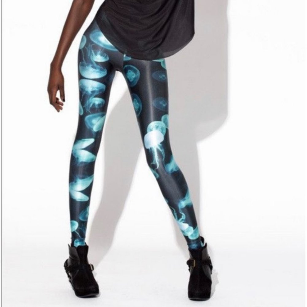 Blackmilk Leggings M Jellyfish New Without Tags